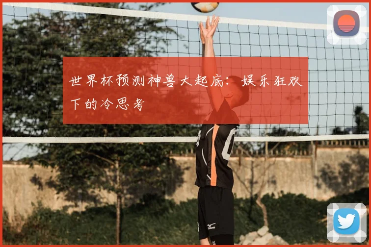 世界杯预测神兽大起底：娱乐狂欢下的冷思考